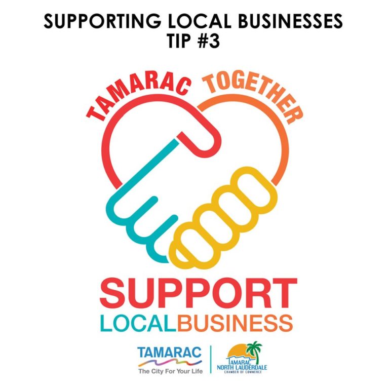 Order from Our Local Restaurants, and be a Part of Tamarac Together