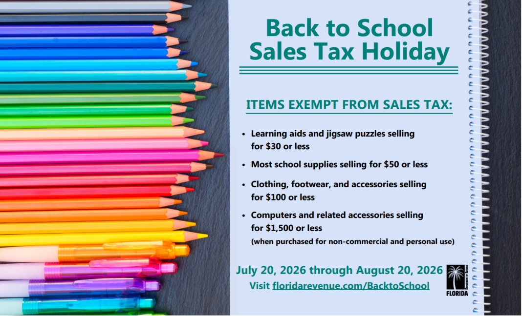 Florida Sales Tax Holiday